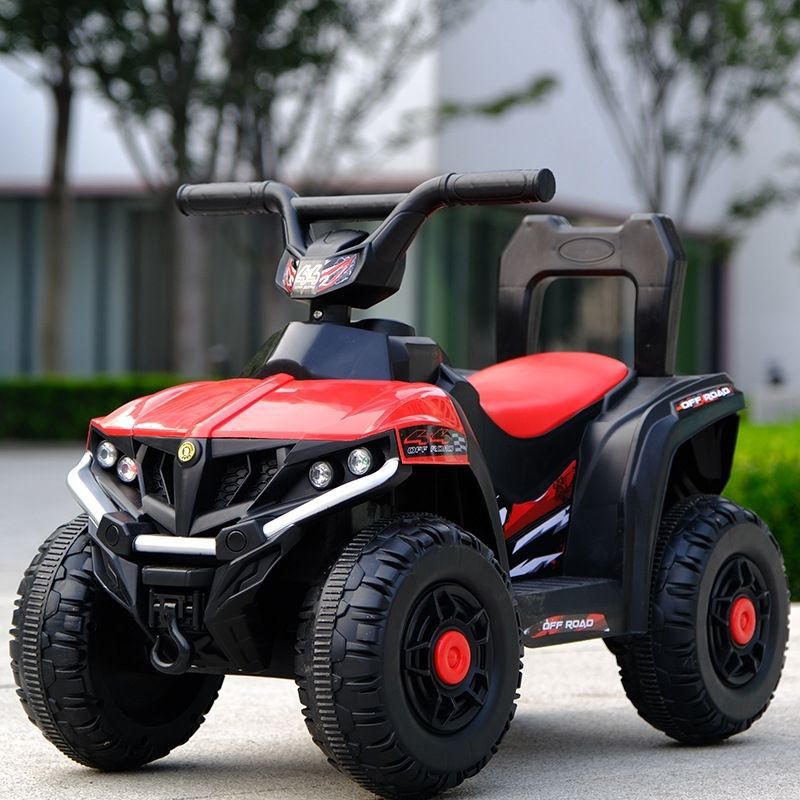 电动汽车 儿童电动沙滩车四轮越野车1-6岁宝宝充电遥控摩托车代发