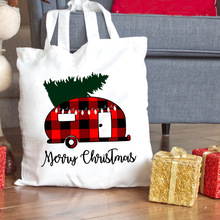 merry christmas canvas tote bag 圣诞节聚会圣诞款式学生帆布包