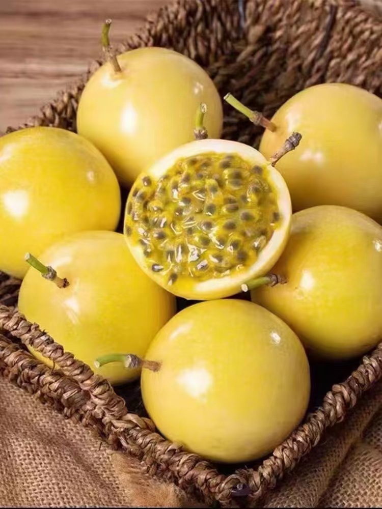 广西钦蜜9号黄金百香果新鲜夏季水果纯甜5斤一级特大果现摘礼盒装
