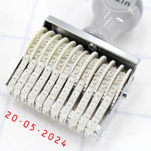 Portable 8/10 Digits Number Stamp, Small Number Date/ Price