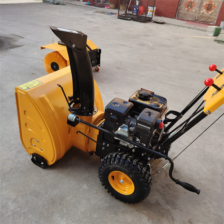 小型扫雪机手推式全齿轮多功能除雪机道路抛雪机清雪车清雪机除雪