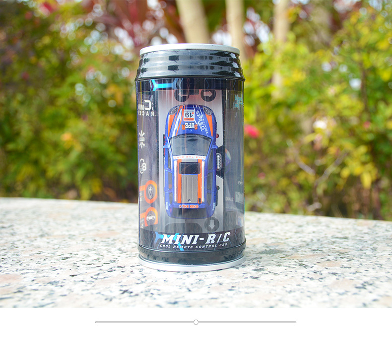 4g无线遥控易拉罐赛车模型男孩漂移罐装玩具车跨境