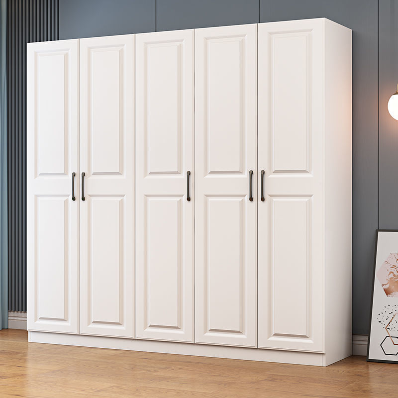 欧式衣柜实木约经济型对开门家用组装卧室衣橱出租房厂家厂家直销