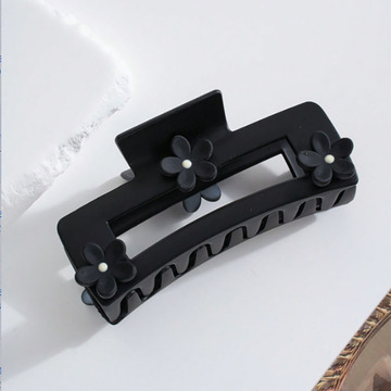 中号抓夹大号鲨鱼夹后脑勺盘头发夹子高级感磨砂哑光发卡女抓力紧