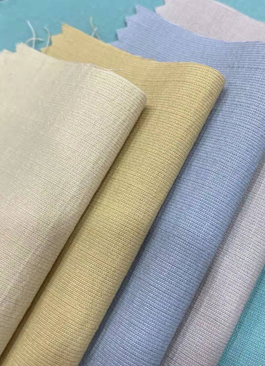 17244 货号 批发全棉布料 梭织细珠帆72*40 帆布平纹布 服装用