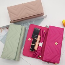 LENGRUI2023新款女士手拿钱包斜挎包时尚韩版多功能大容量手机零