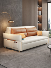智能实木电动沙发床两用多功能客厅小户型遥控全自动可折叠沙发床