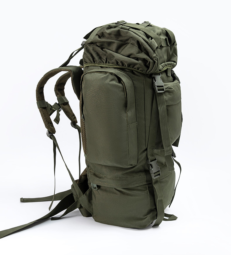 大容量防水80l战术背包多功能户外运动登山背包迷彩战术双肩包