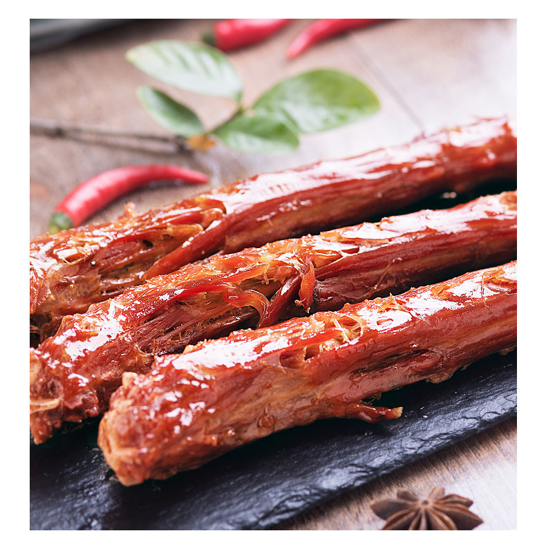 亲零嘴风干烤脖手撕香辣味非鸭脖子网红小吃零食休闲食品批发