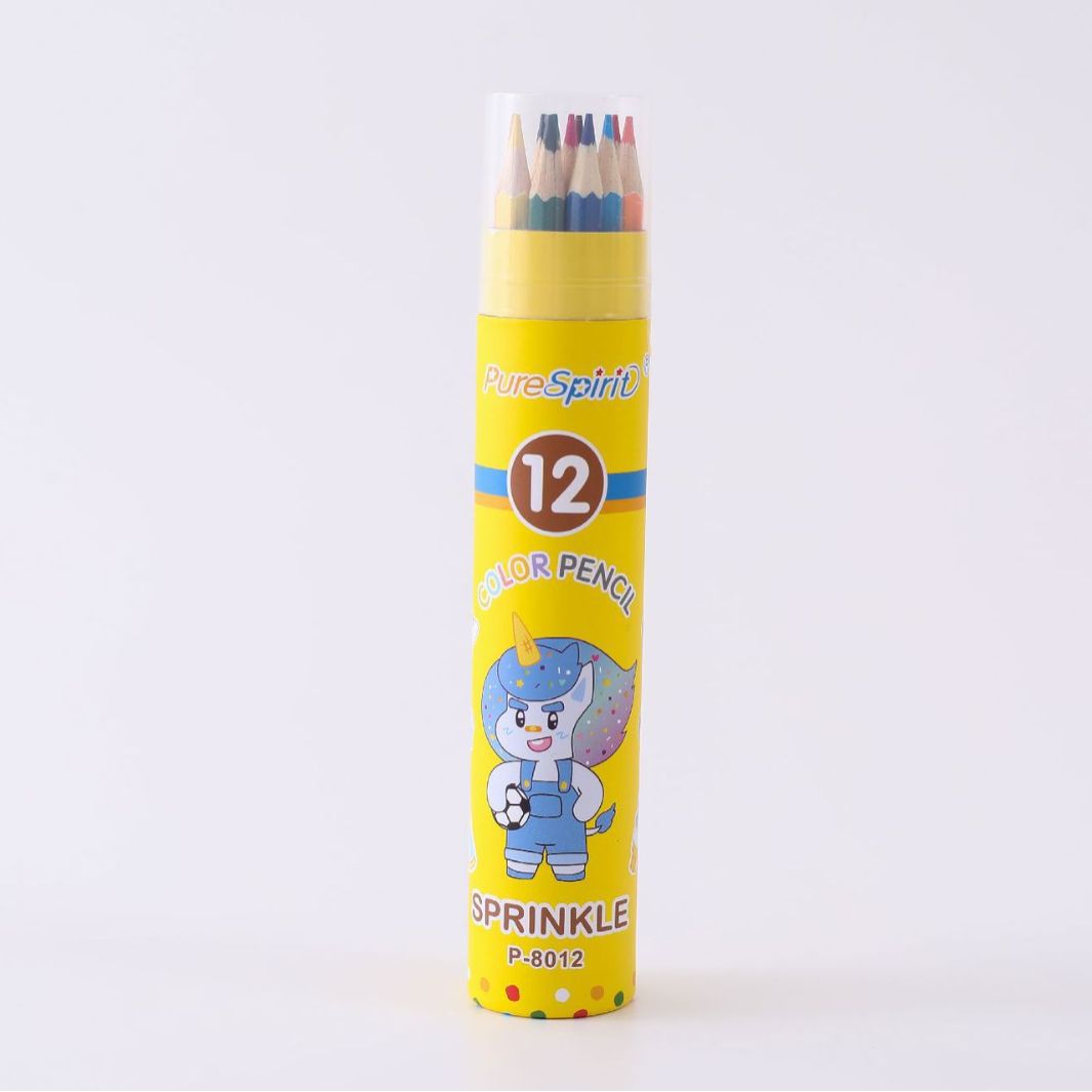 Student stationery color Lead oil 12 colors 24 colors 48 colors 36 Drawing Fine Arts Kindergarten nis Color Pencils Wholesale details Picture