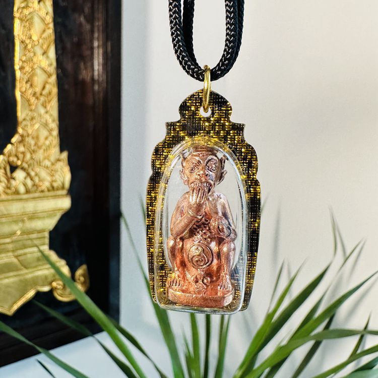 泰国佛牌 五眼四耳 神猴 古巴博洋 吊坠-阿里巴巴