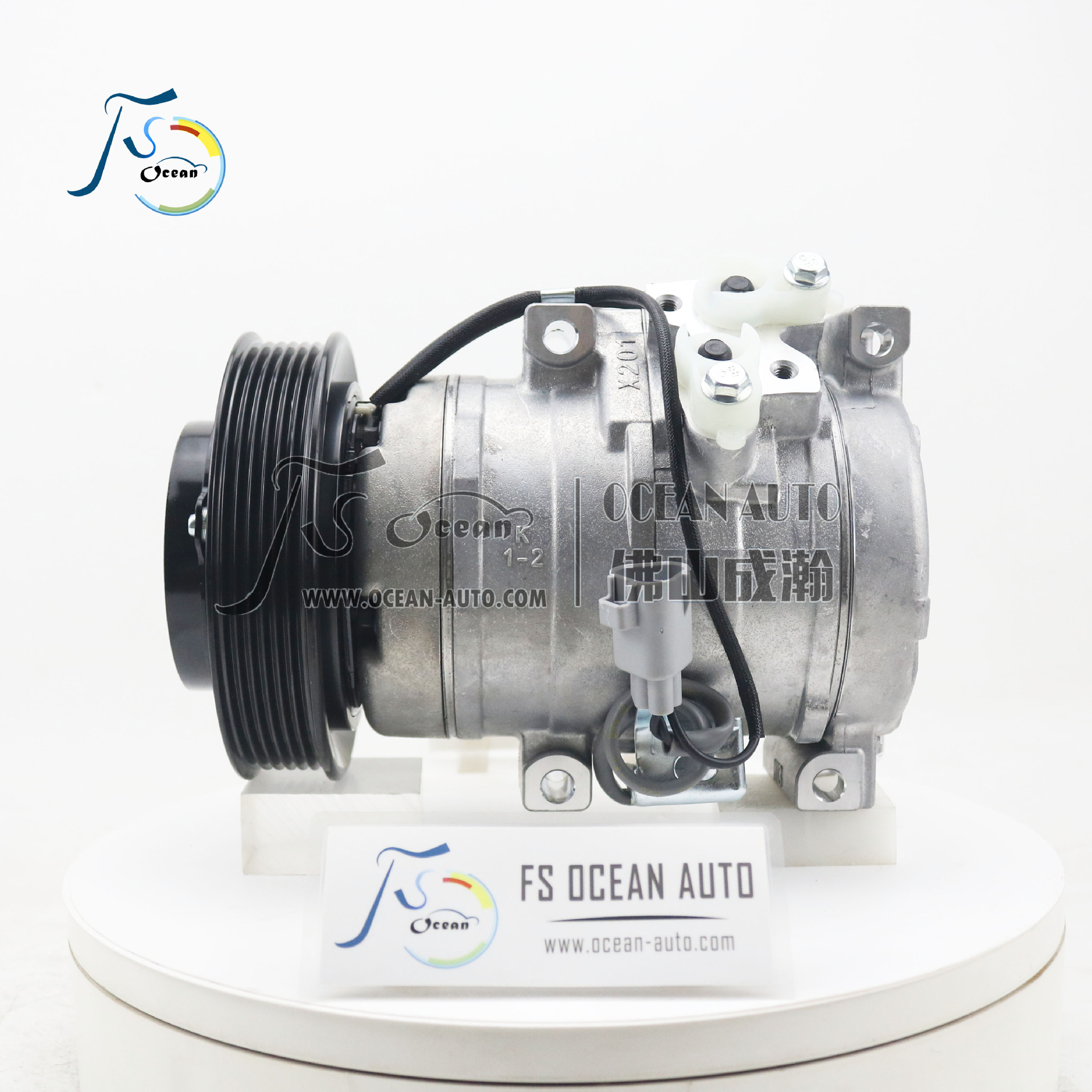 雷克萨斯凌志汽车空调压缩机10s17c适用lexus es300 丰田凯美瑞