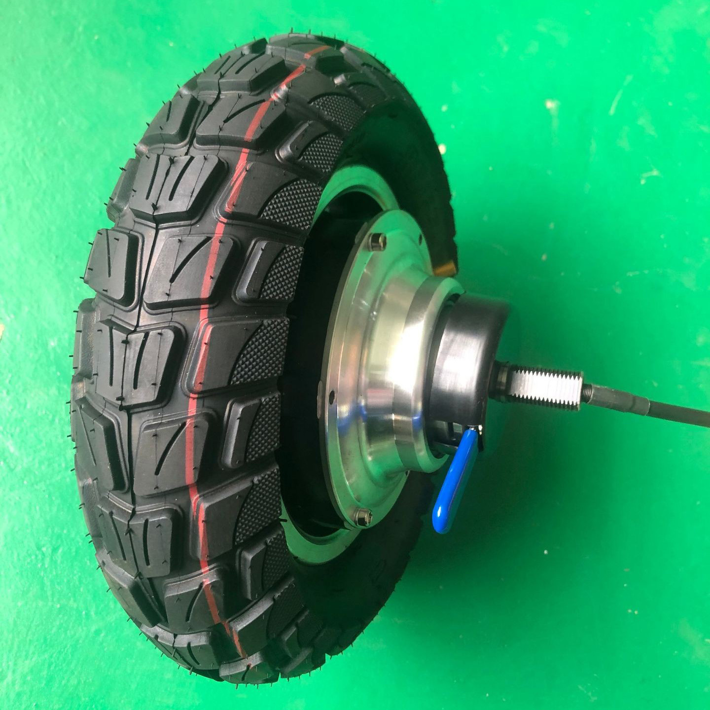 10寸电磁刹车电机电动车无刷电机直流减速电机轮毂电机齿轮减速机