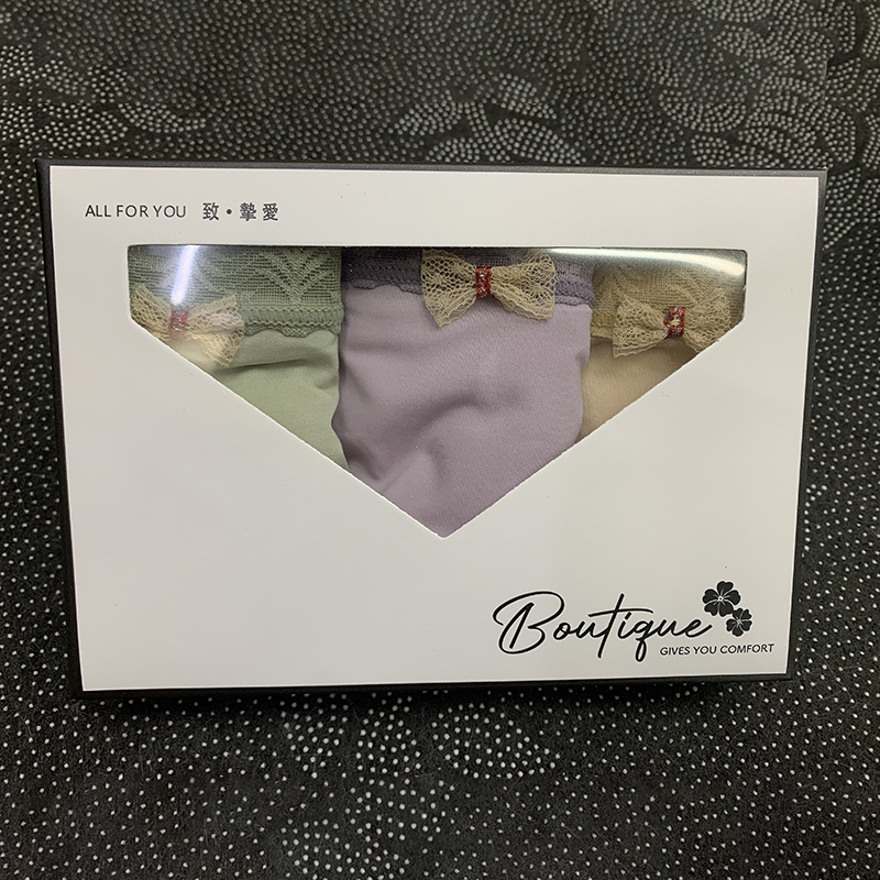 Factory Direct Sales Underwear Clothing Shorts Underwear Underwear Special Packaging Aircraft Box Clothing Gift Box in Stock Wholesale