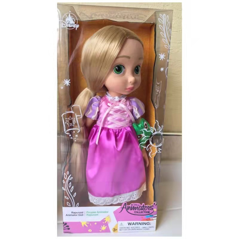 迪士尼冰雪奇缘美人鱼爱丽儿唱歌艾莎安娜沙龙娃娃漫画家公主玩偶