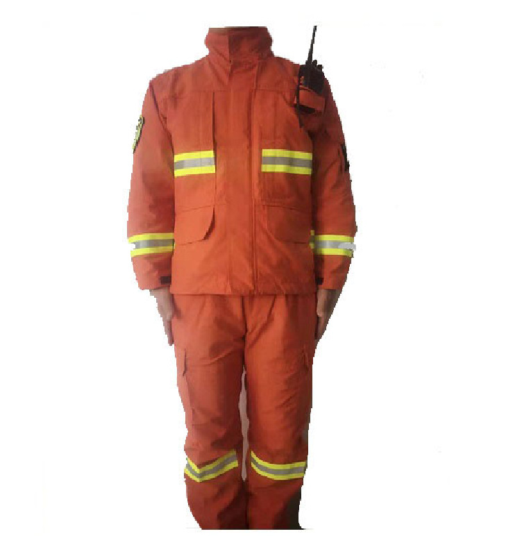 消防服 芳纶方格面料森林消防阻燃扑火服 批发新款芳纶森林消防服