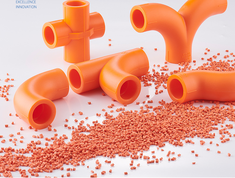 自净ppr过桥四通 ppr水管管件批发 无需开槽施工便利ppr管材管件