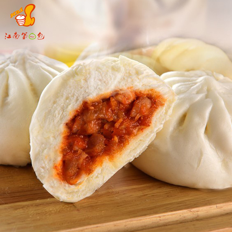 奥尔良鸡腿包包子冷冻半成品食品批发速冻包子的批发