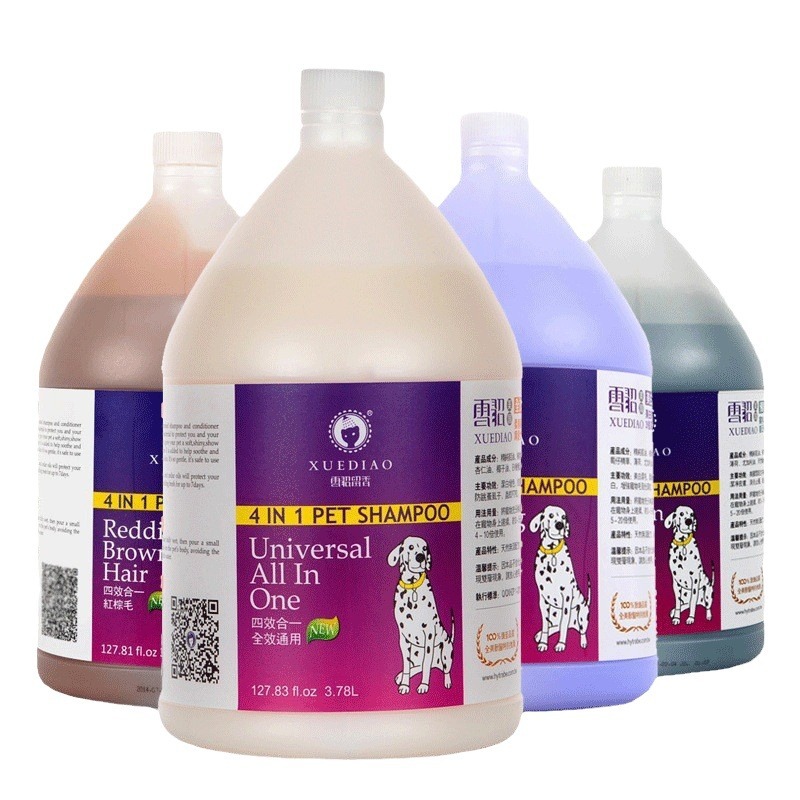 Ferret Shower Gel Bucket Golden Retriever Samo Teddy Bichon Body Lotion Dog Bath Shampoo Pet Supplies 3.78l