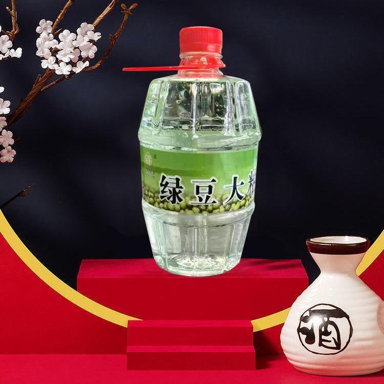 绿豆大曲酒夏日口粮酒白酒自饮桶装度l浓香型