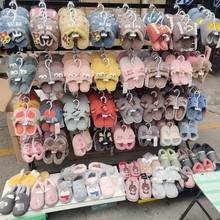 拖鞋货架展示架店铺袜子挂架落地超市可移动鞋架凉鞋沙滩鞋陈列架