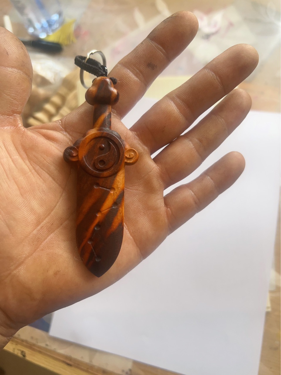 桃木剑桃木挂件剑天然纹路随机发货-阿里巴巴