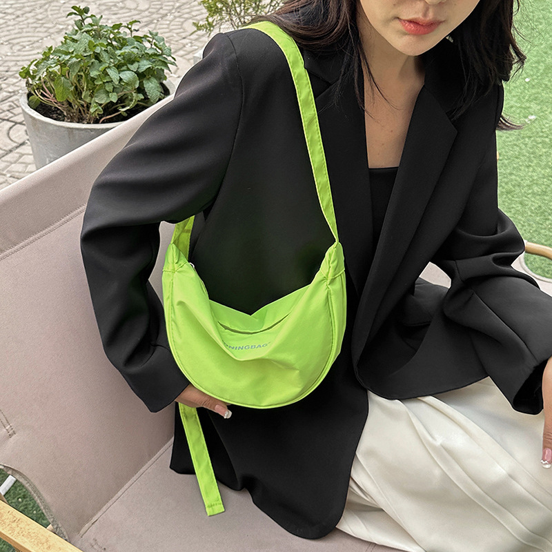 Summer Niche Popular Nylon Bag Women Bags2023 Fashion Fresh Shoulder Messenger Bag Factory in Stock Generation Hair