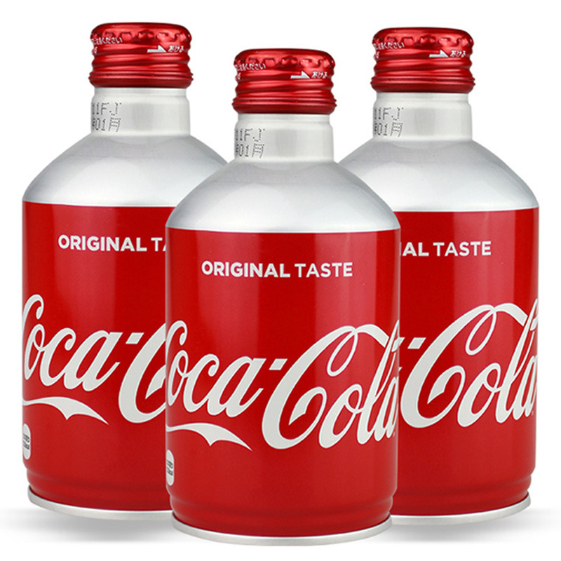 子弹头可口可乐300ml一箱24瓶 日本进口可乐 碳酸饮料整箱批发
