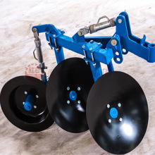 手扶圆盘犁  walking tractor mounted disc plough