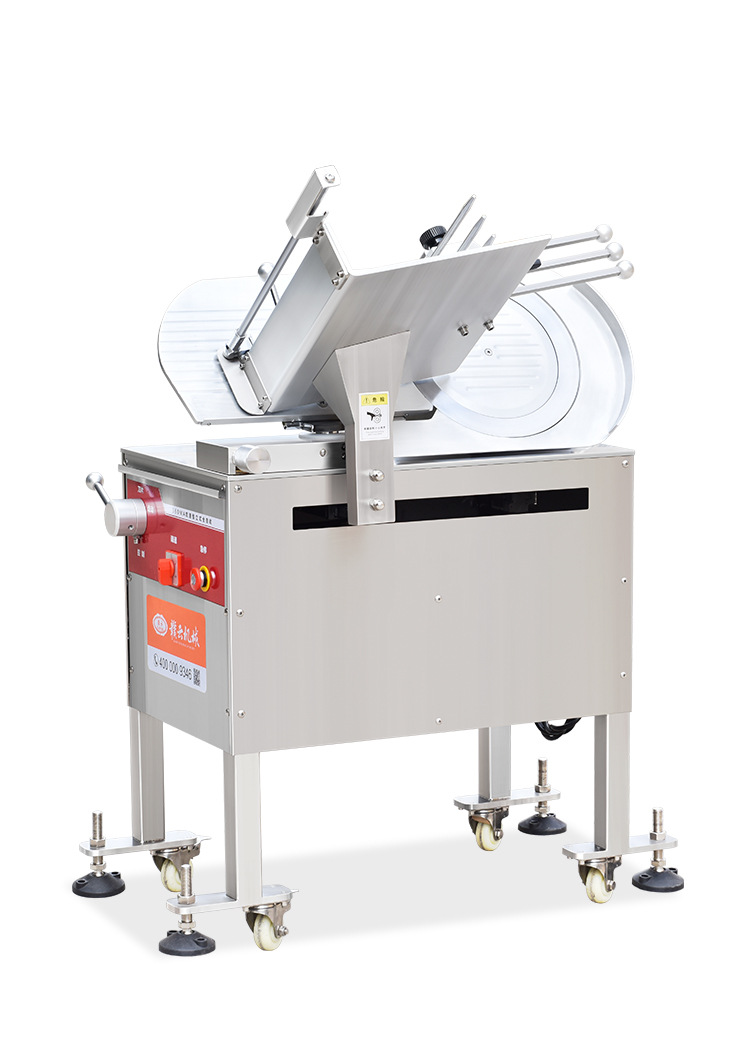 立式羊肉卷切片机冻肉切片机熟肉扣肉切片机冻肉切卷机切肥牛卷机