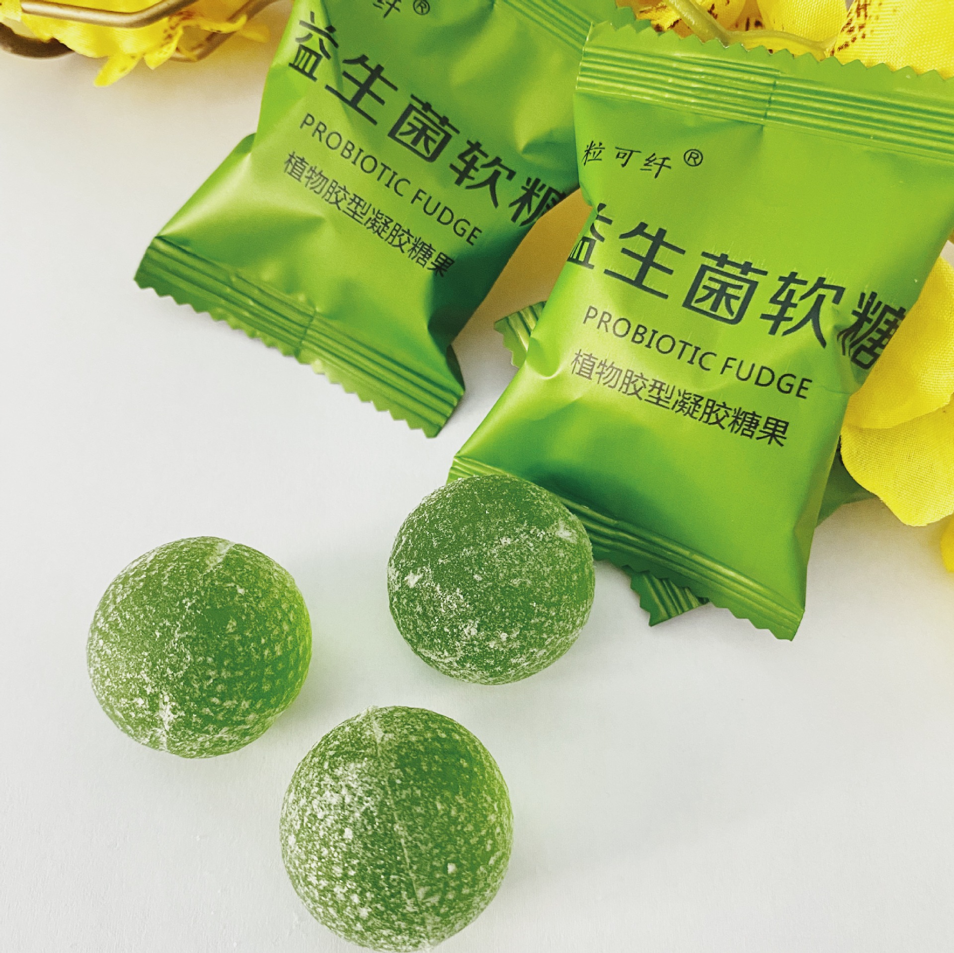 粒可纤现货益生菌酵素软糖益生元qq粒可纤软糖包邮促排