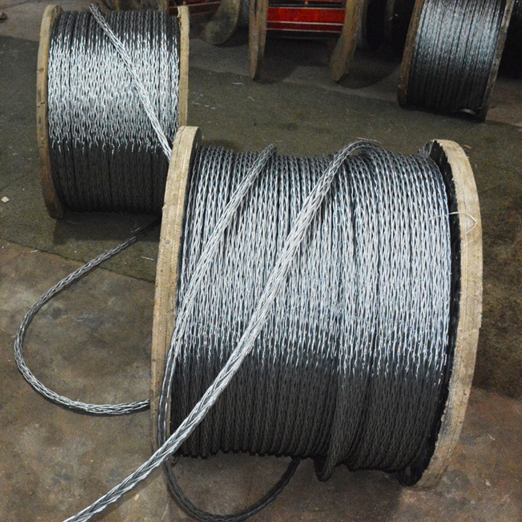 不锈钢防扭钢丝绳不旋转钢索绳电力施工拉线防捻牵引绳-阿里巴巴