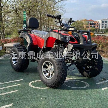 沙滩车四轮越野 大公四驱电动atv大小型牛双人山地四轮燃油摩托车