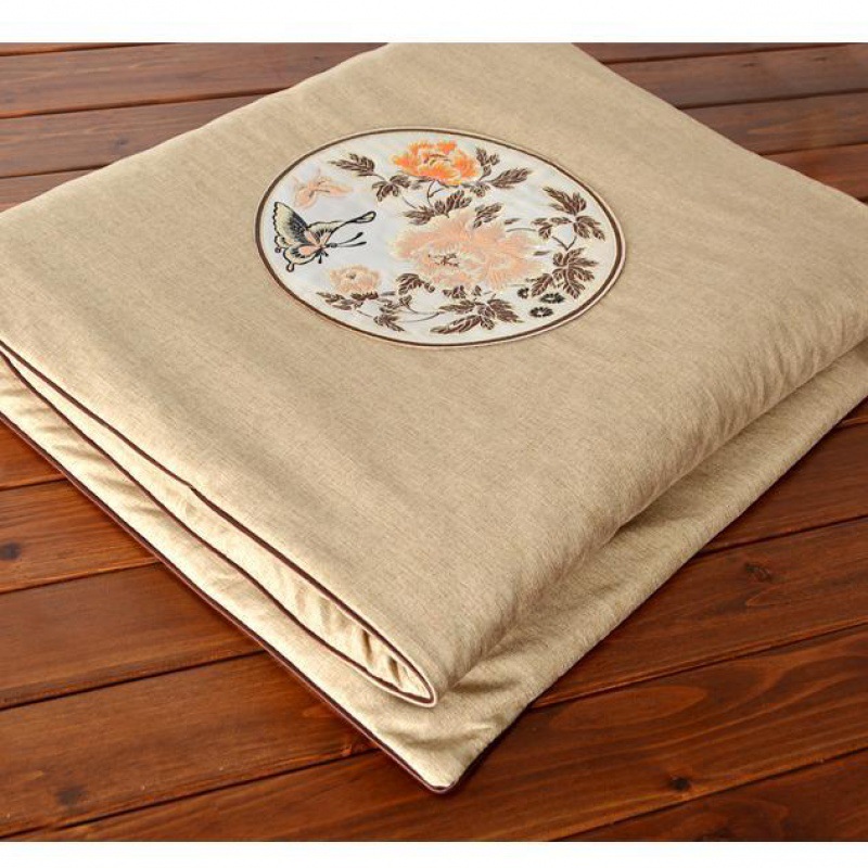 电加热艾灸垫艾绒床垫艾草褥子加大理疗垫全身灸纯艾绒被子可拆洗