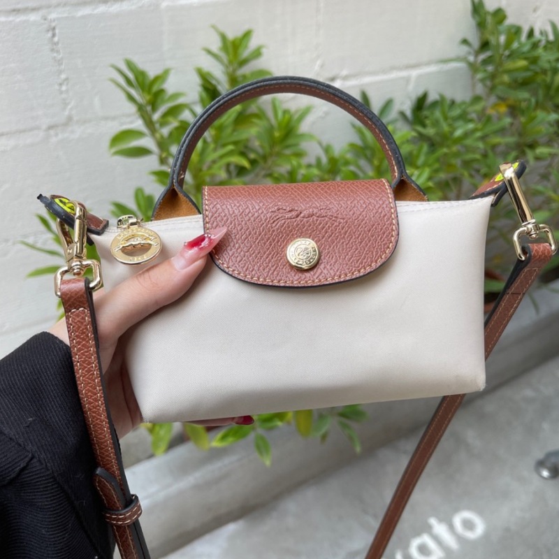 高版本龙骧迷你打孔版香芋紫龙骧mini饺子包单手柄手拿包零钱包