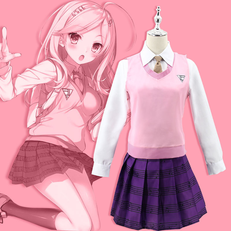 新弹丸论破cos服 美女高中生校园jk制服赤松枫二次元cosplay服装