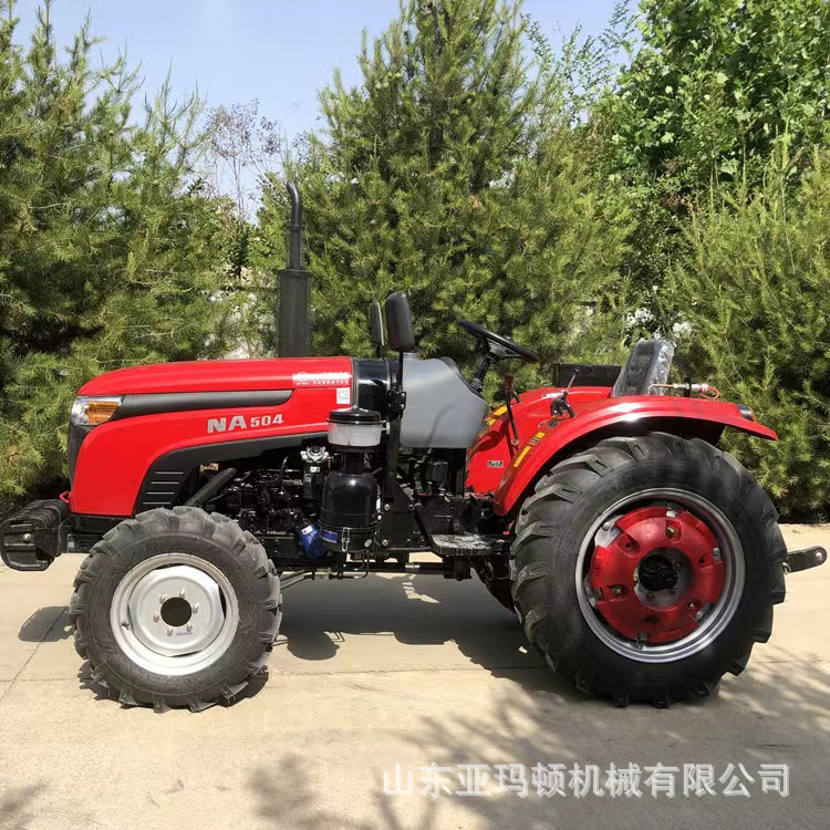 五征504农用拖拉机现车四驱四缸老品牌耐用省油马力大深耕机