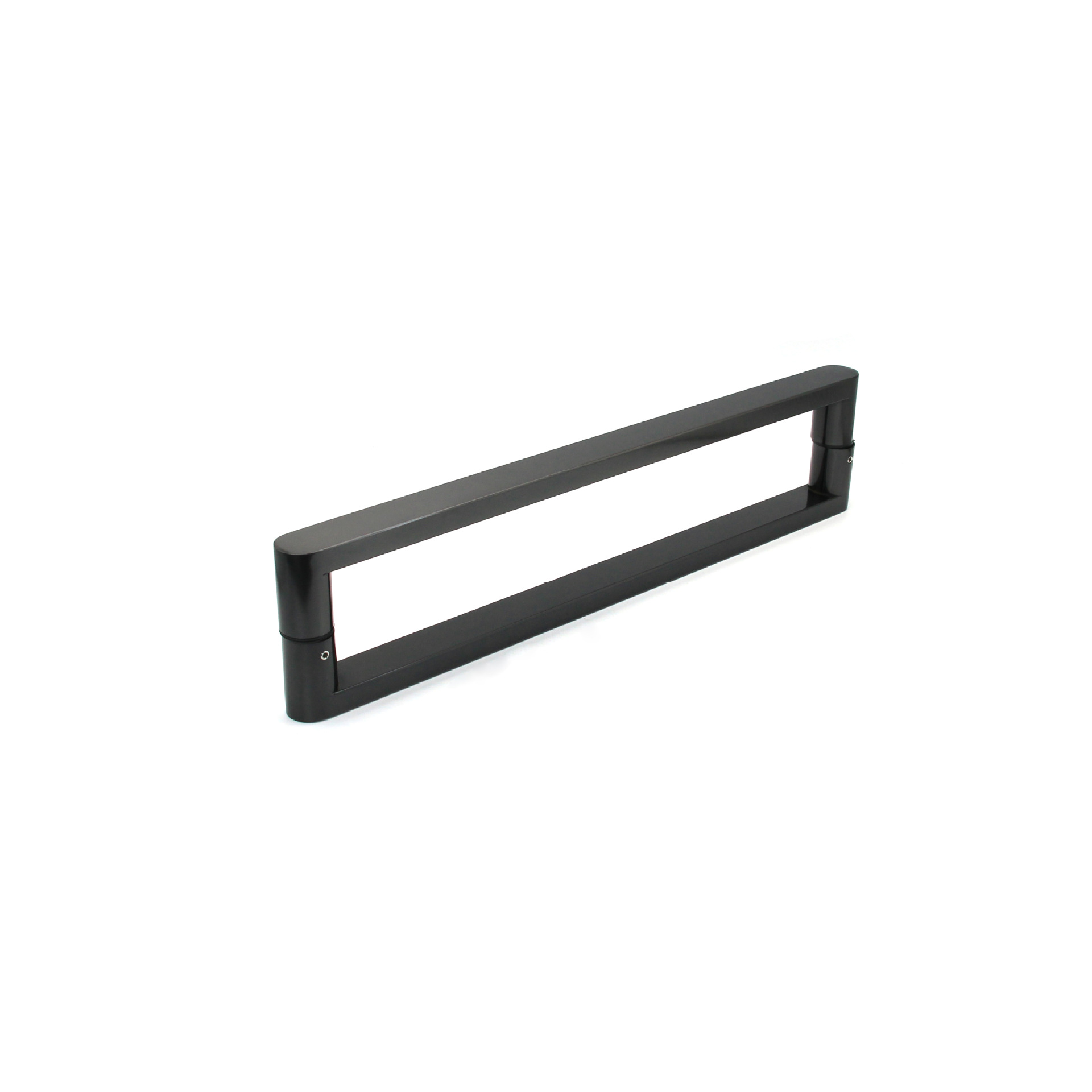 不锈钢淋浴房拉手现代简约黑色浴室门拉手隔断门把手五金配件