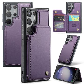 适用于三星s23fe手机壳s22ultra插卡后壳s21plus保护套s20磁吸s24