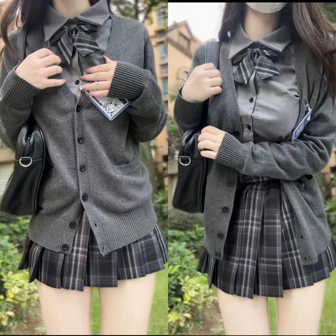 批发日本jk制服开衫针织衫学生毛衣日系学院风校服软软的超萌可爱