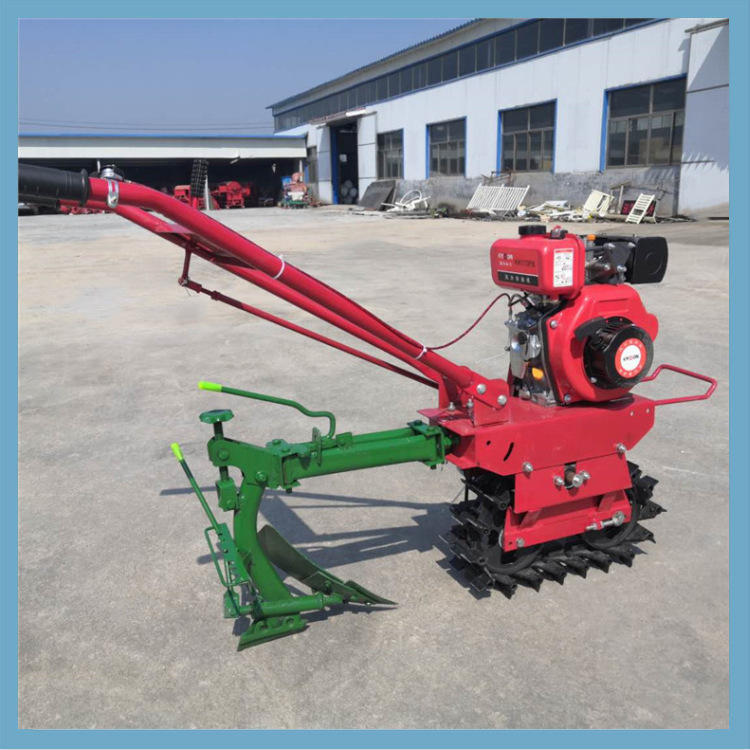 链轨微耕机 农用开沟犁地机 茶园小型趟地机