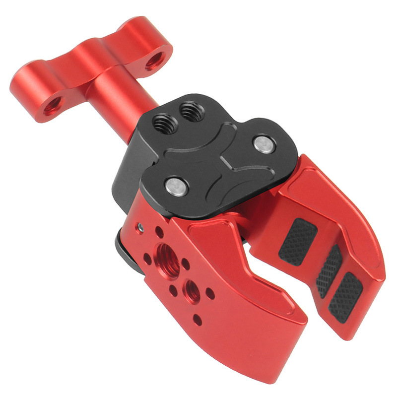 蟹钳夹单反相机微单摄影云台c型大力夹摄像魔术手三脚架扩展配件