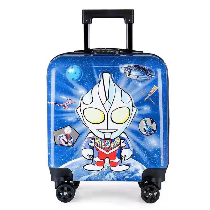 Factory Wholesale 2022 New Children's Trolley Case Cartoon Animation Primary School Student Luggage Universal Wheel Suitcase