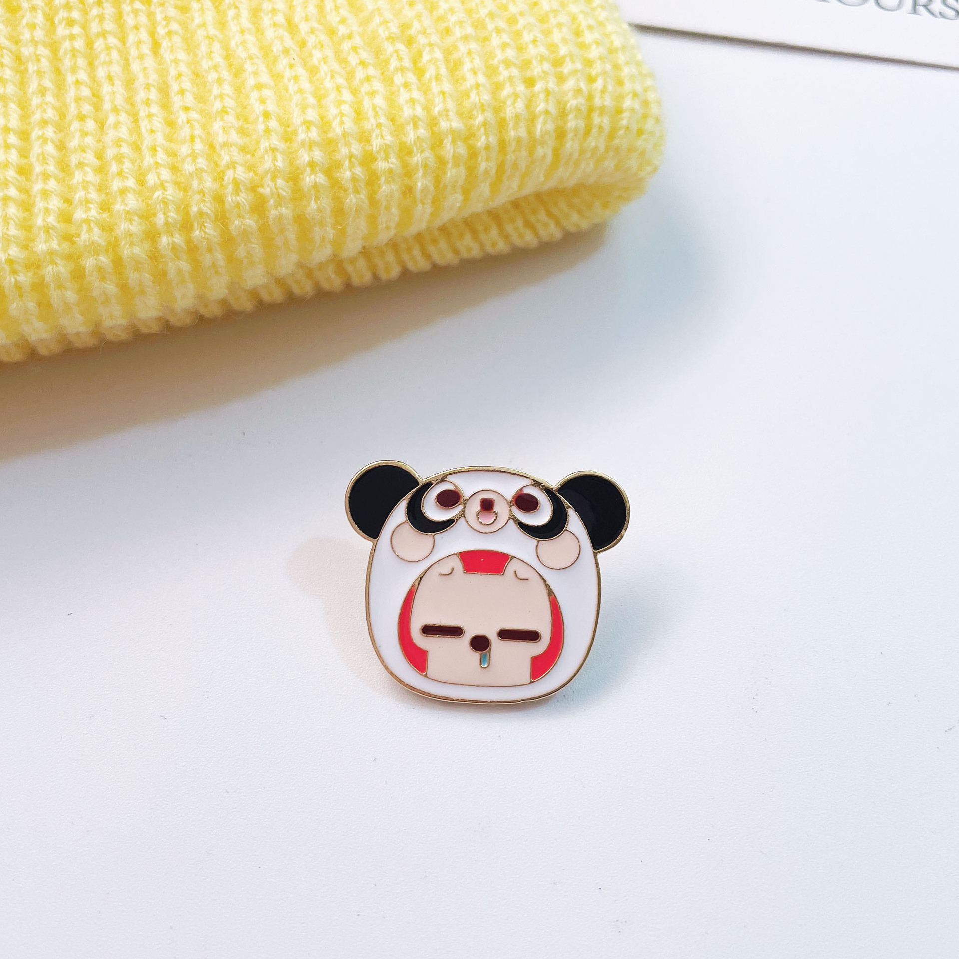 可爱卡通动物阿狸胸针 日系情侣个性甜美徽章学生衣服包包装饰品