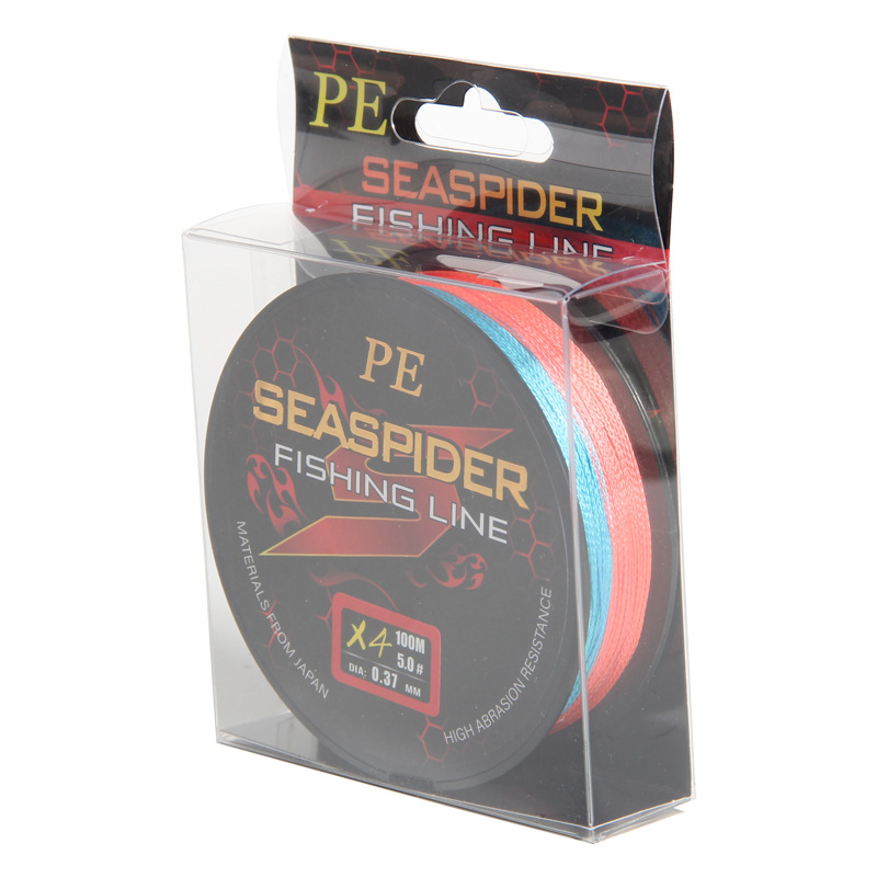 4-Series Seaspider Line Color 10 M One Color Fishing Line Pe Wire Fishing Reel Dyneema Fish Line