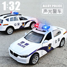 警车玩具合金车模型迷你小汽车车儿童仿真厂家批发一件代发独立站