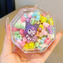可爱卡通创意diy串珠盒儿童手环手链项链小女孩节日生日儿童饰品