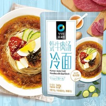 清净园牛肉汤冷面韩国韩式荞麦凉面速食调料汁延吉朝鲜大冷面