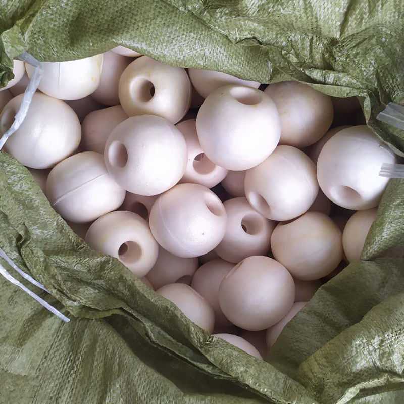 泡沫浮球大浮力浮球pvc泡沫浮漂拉网渔网网箱拦河网河道漂浮球