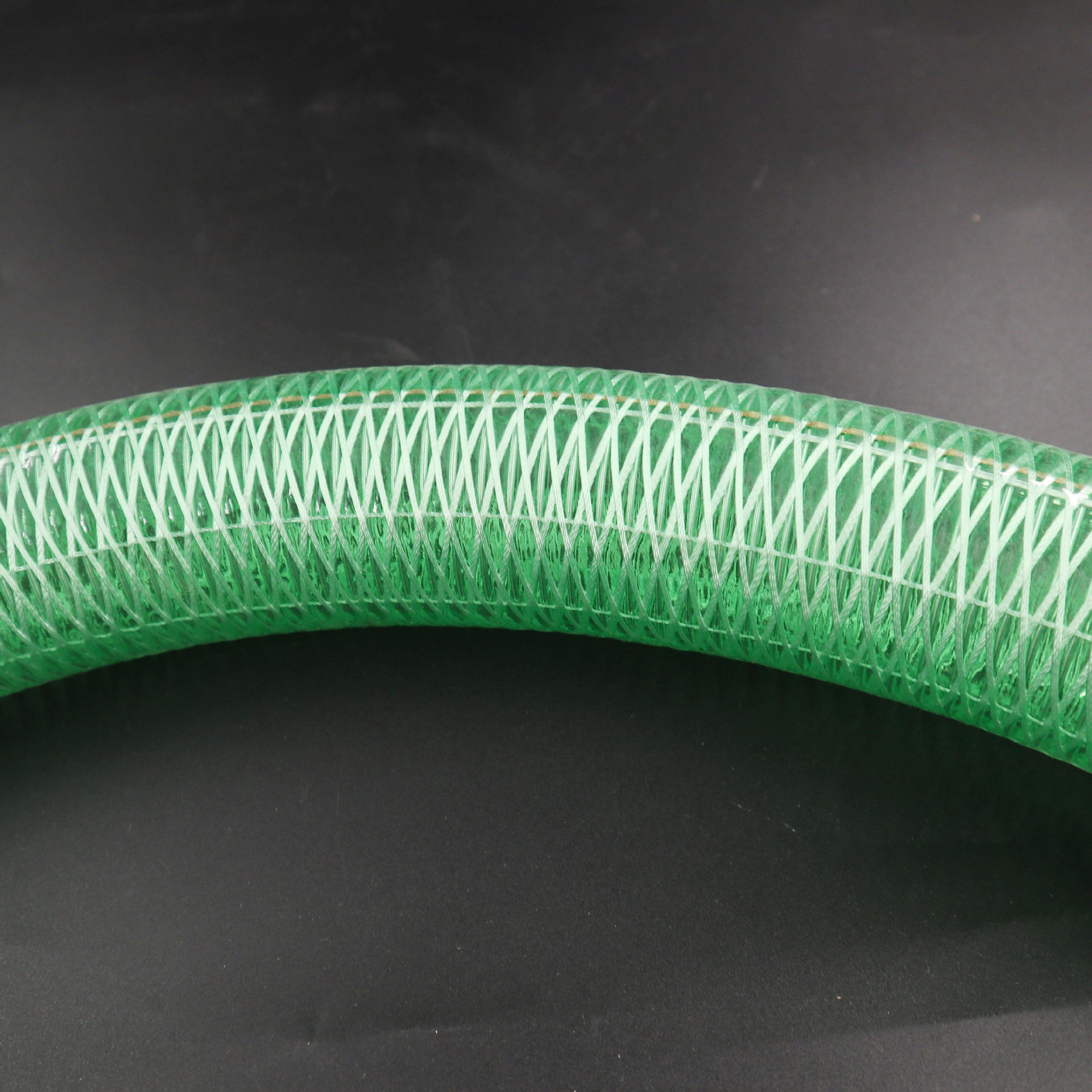 现货供应多规格透明加厚耐压增强油管复合防静电pvc钢丝软管